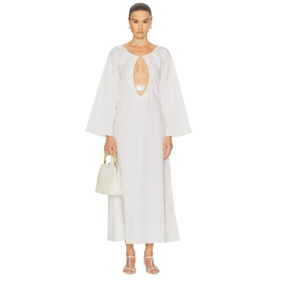 Marlies Grace Ocean Dress in Seashell Small New Womens Long Maxi Gown - Picture 1 of 16
